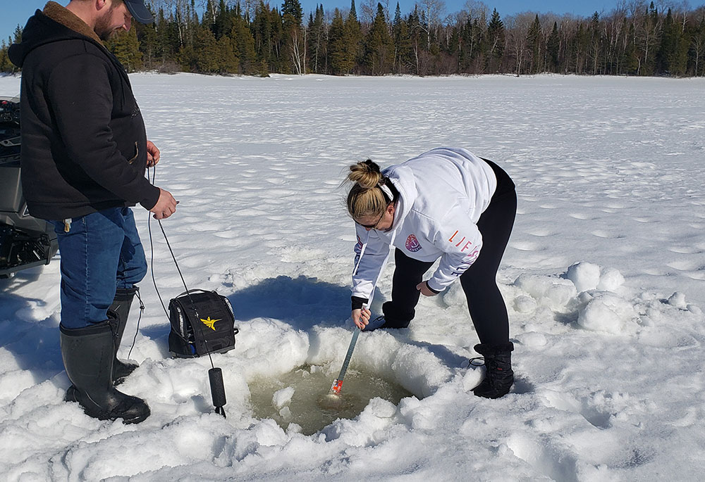 Ice Fishing in Northern Ontario