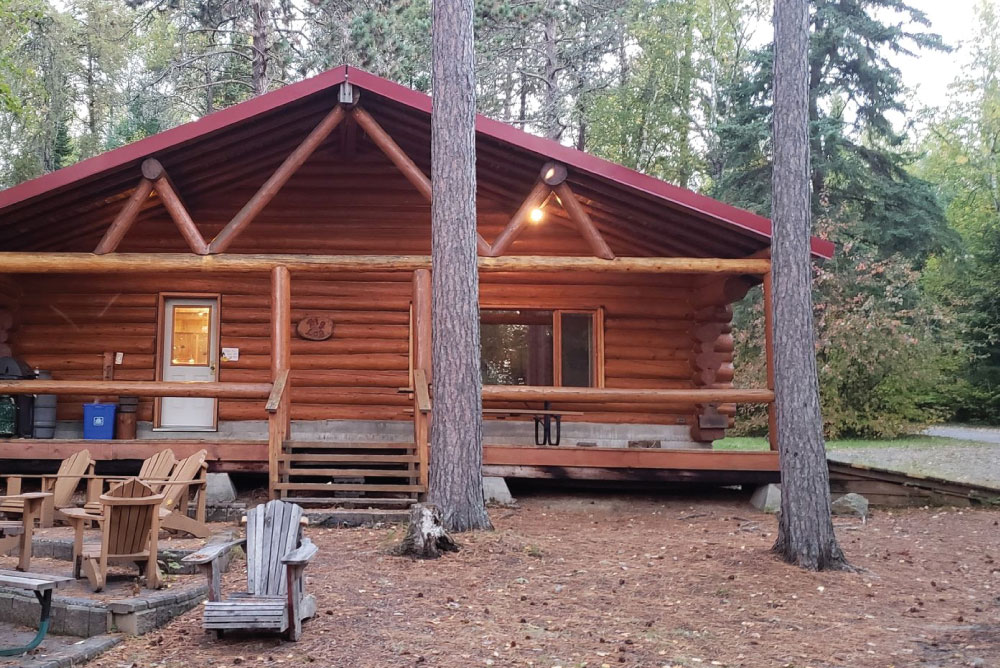 Log Cottages at Abram Lake Park