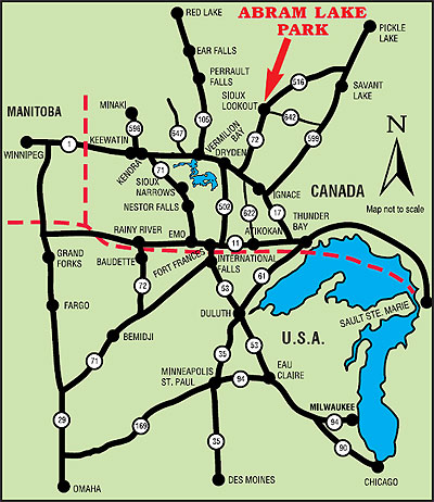 Abram Lake Map 3